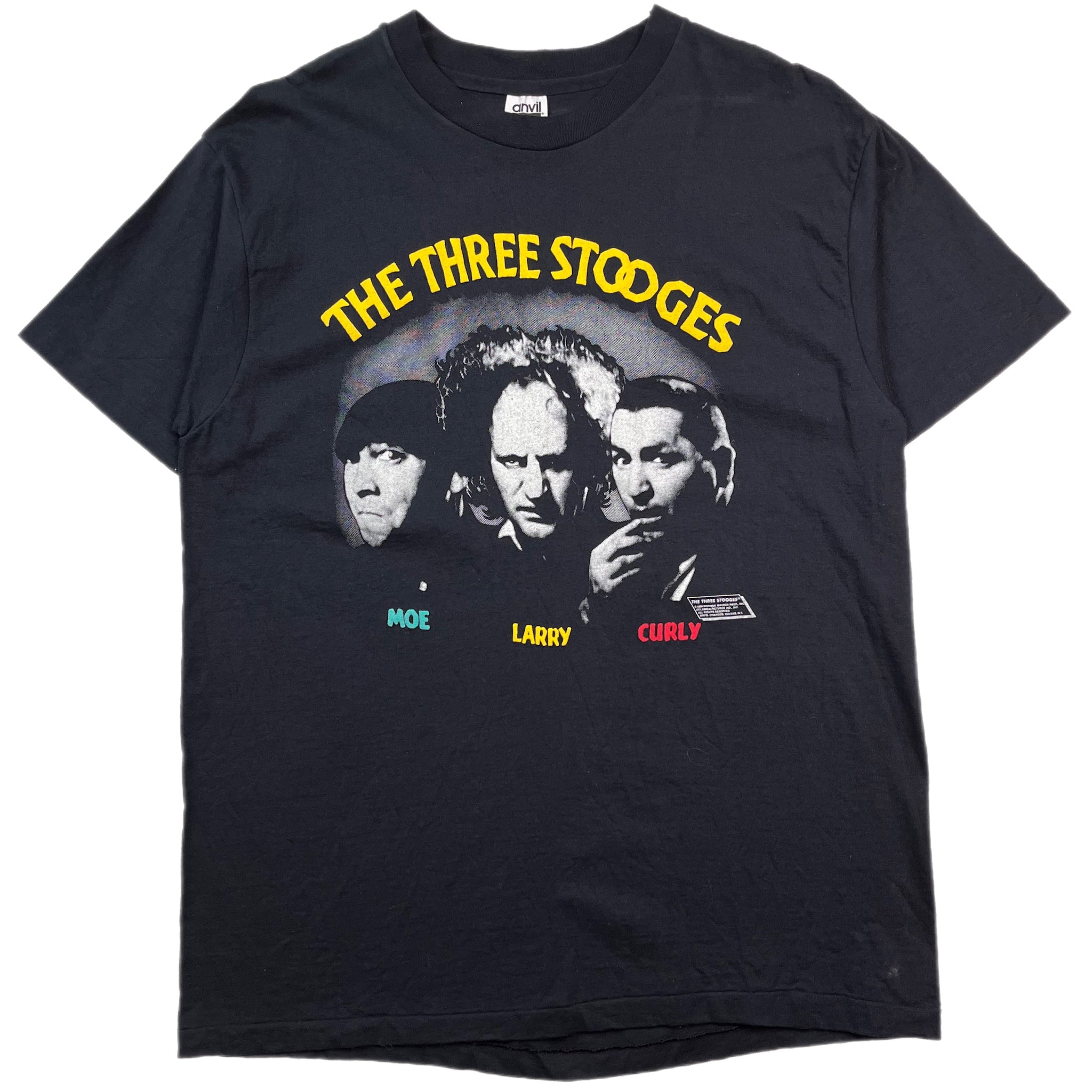 Classic 1988 Three Stooges Graphic T-Shirt
