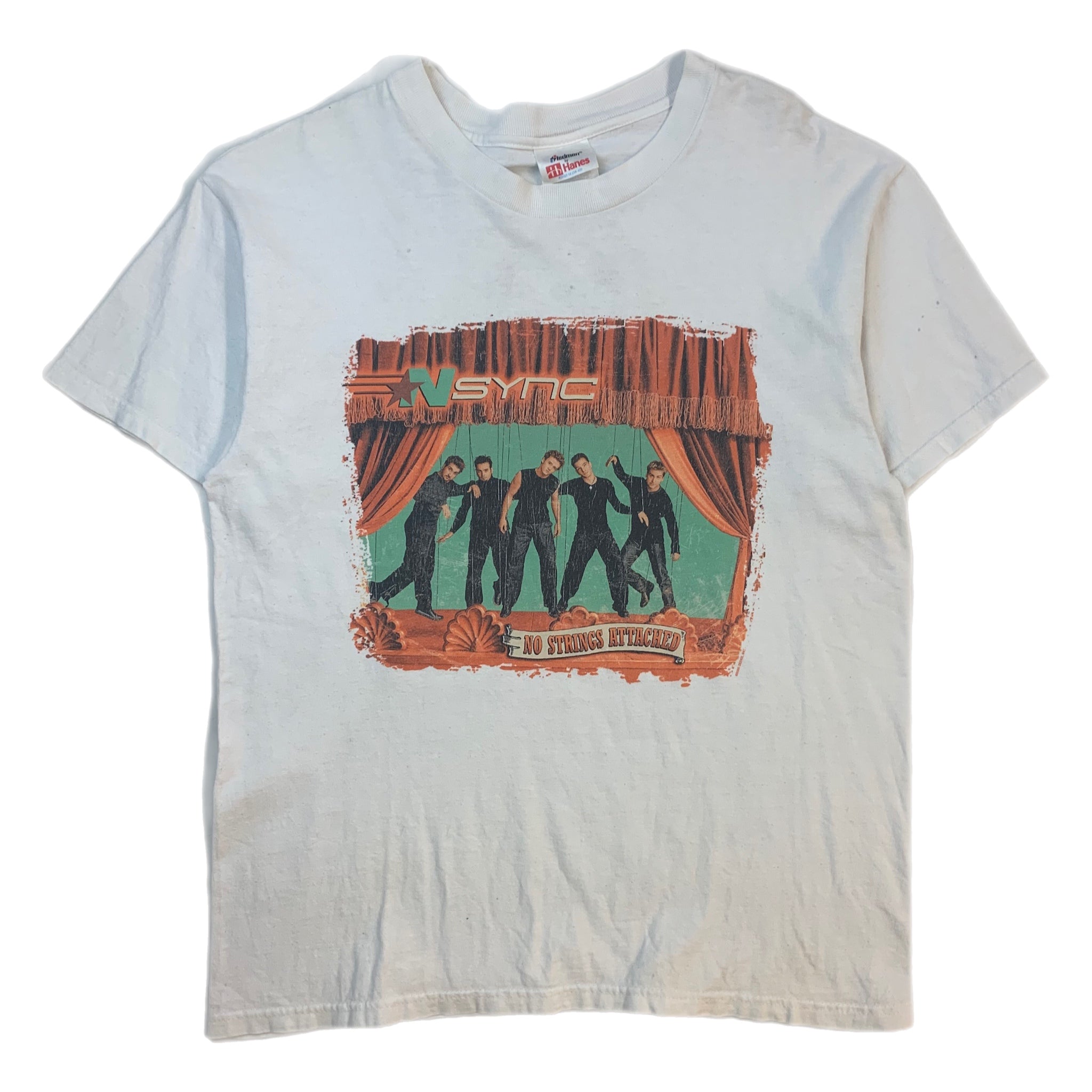 Vintage NSYNC No Strings Attached Tour Tee White