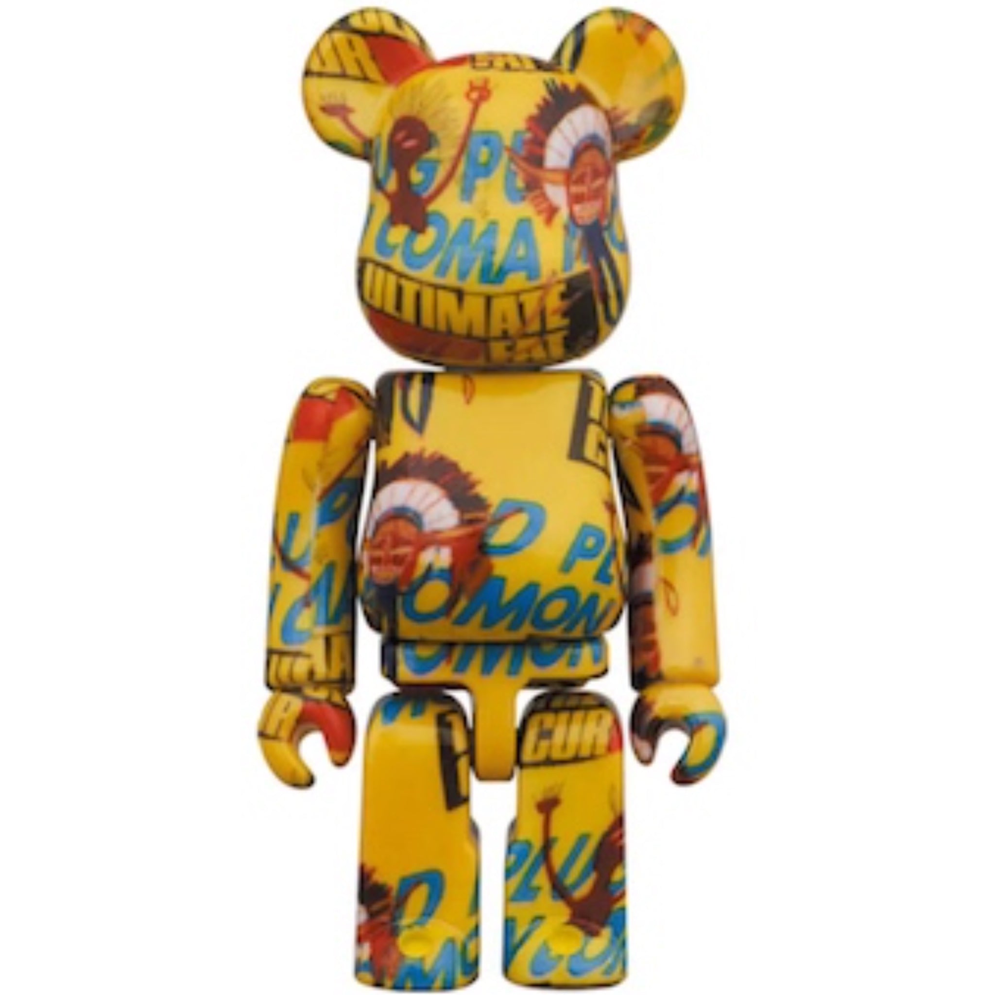 BearBrick Andy Warhol x Jean-Michel Basquiat #3 400% and 100%