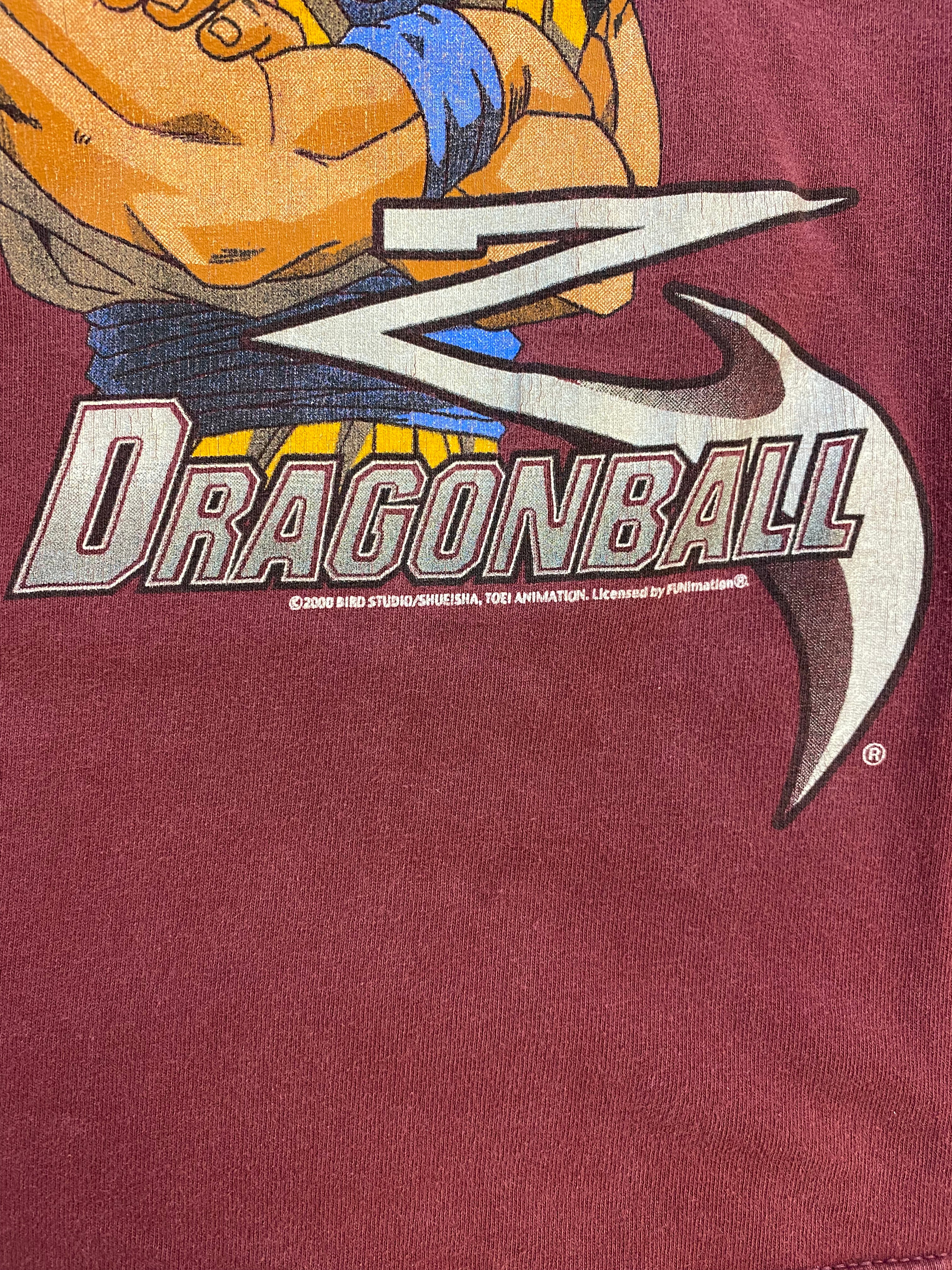 2000 Dragon Ball Z Long Sleeve Tee Red