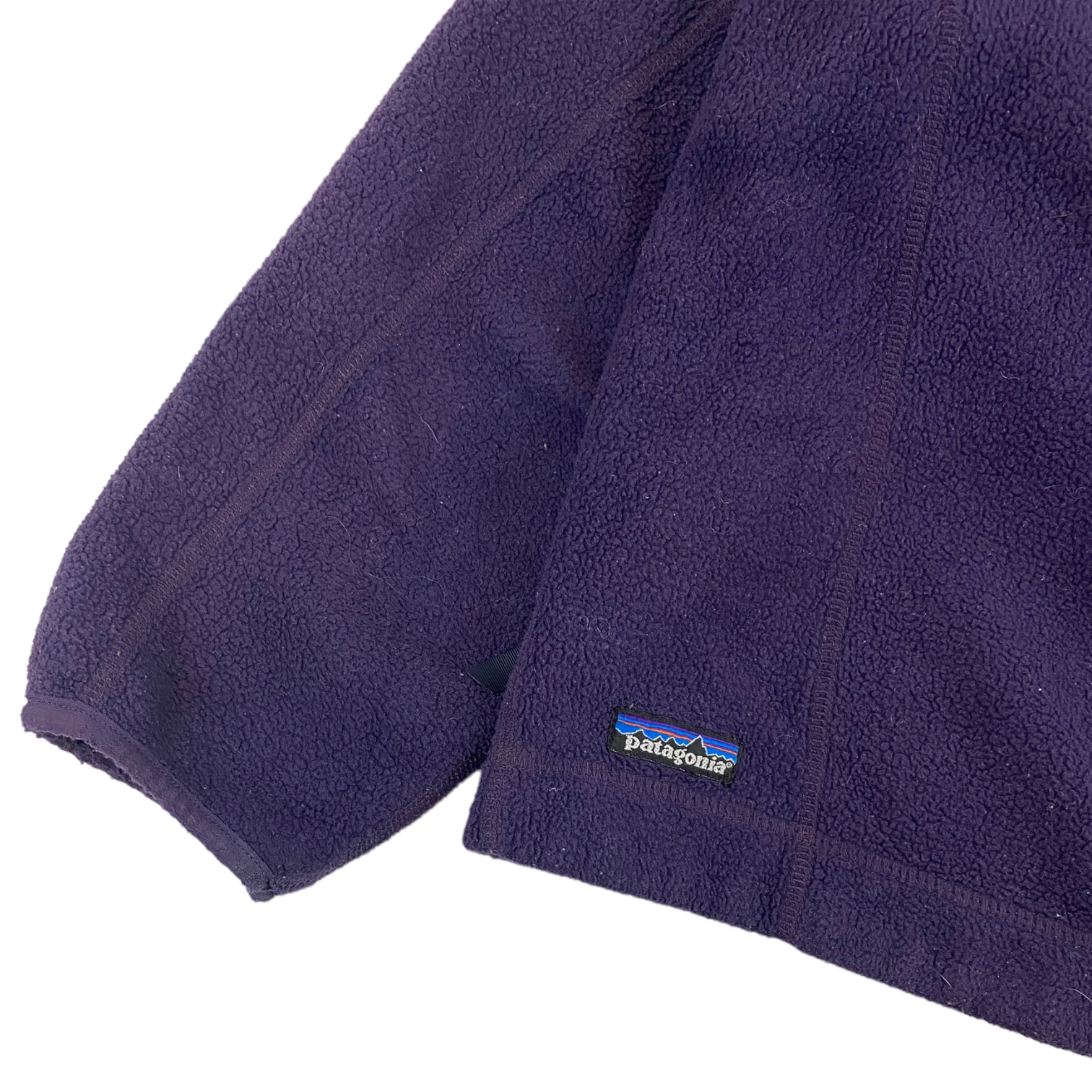 Vintage Patagonia Full Zip Fleece Purple