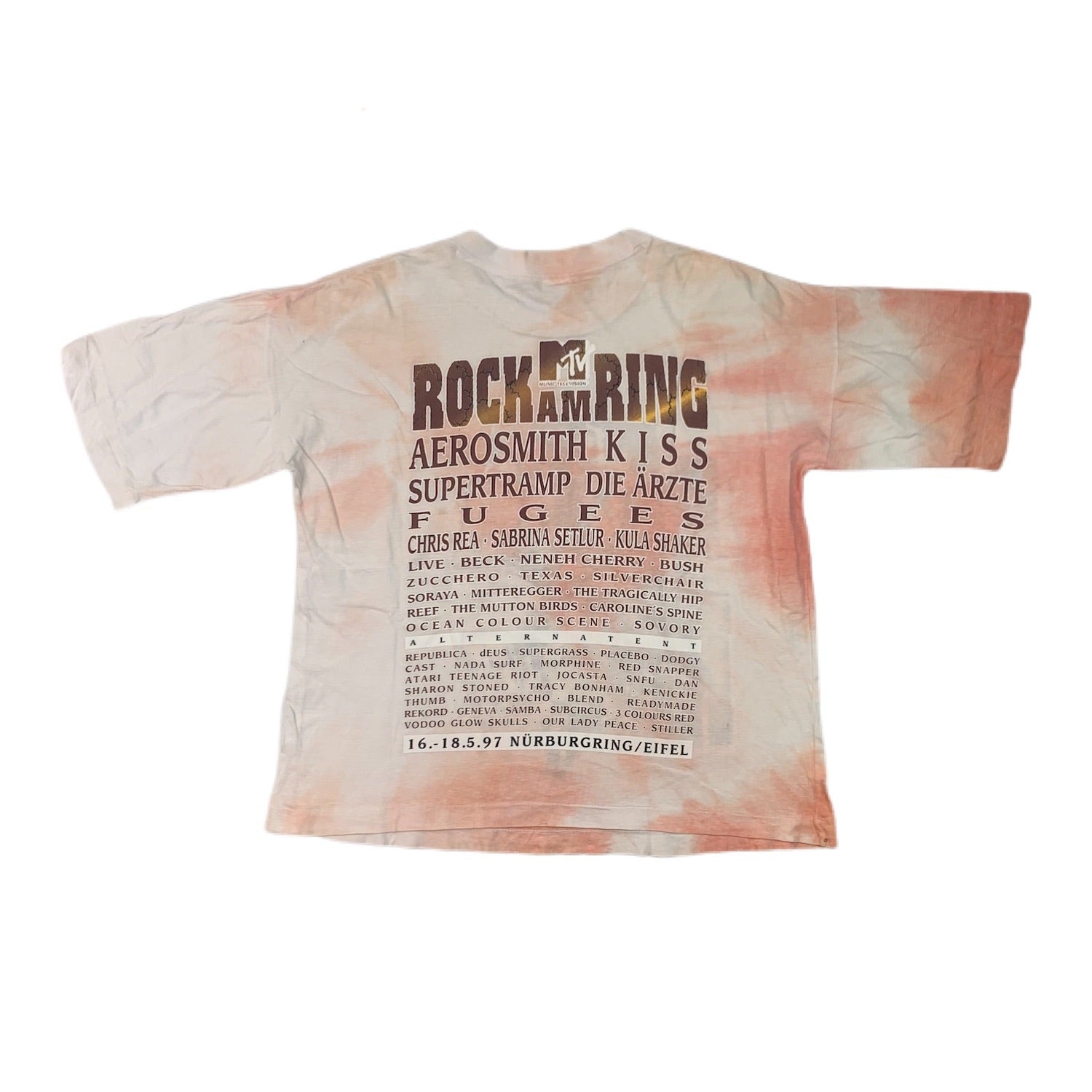 1997 MTV Rock Am Ring Concert Shirt - Vintage Shirt