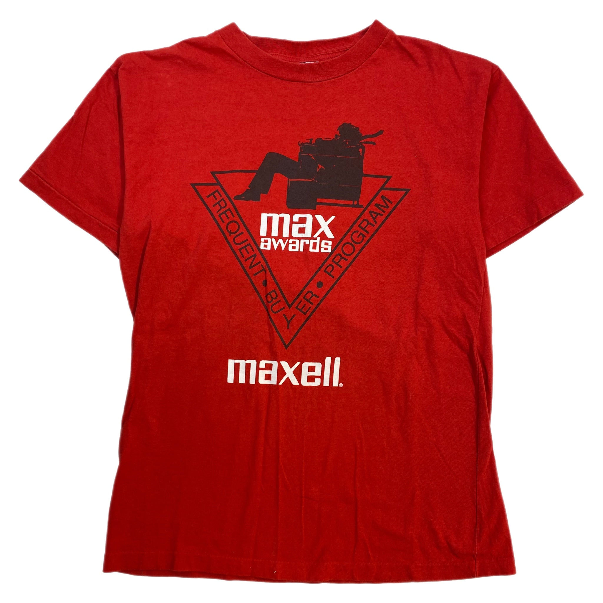 Vintage Maxell Promo Tee Red