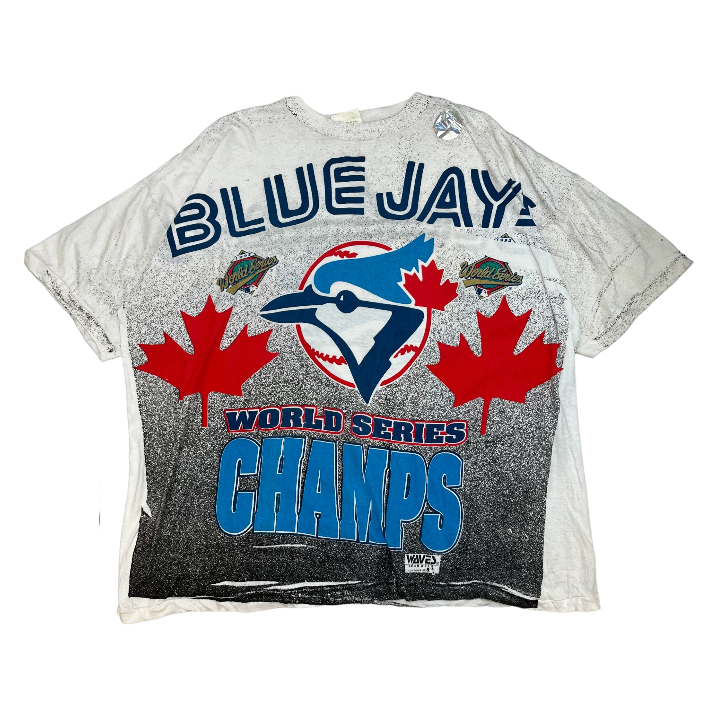 1992 Toronto Blue Jays Champs Tee White