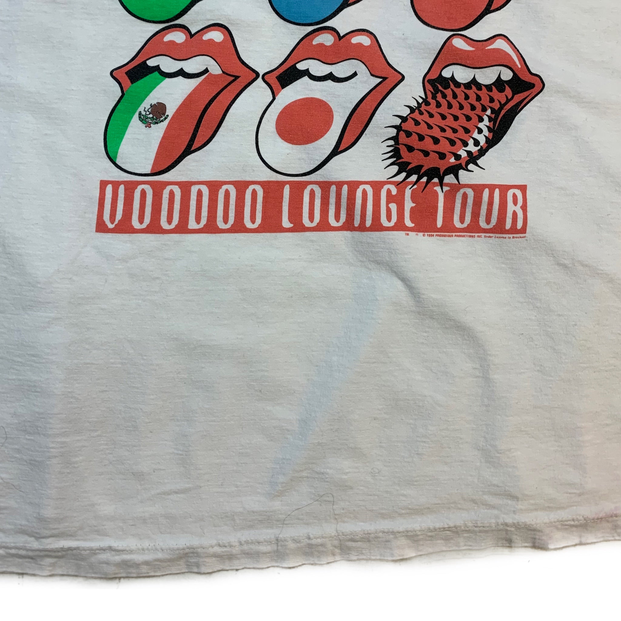 1994 Rolling Stones Voodoo Lounge Tour Tee