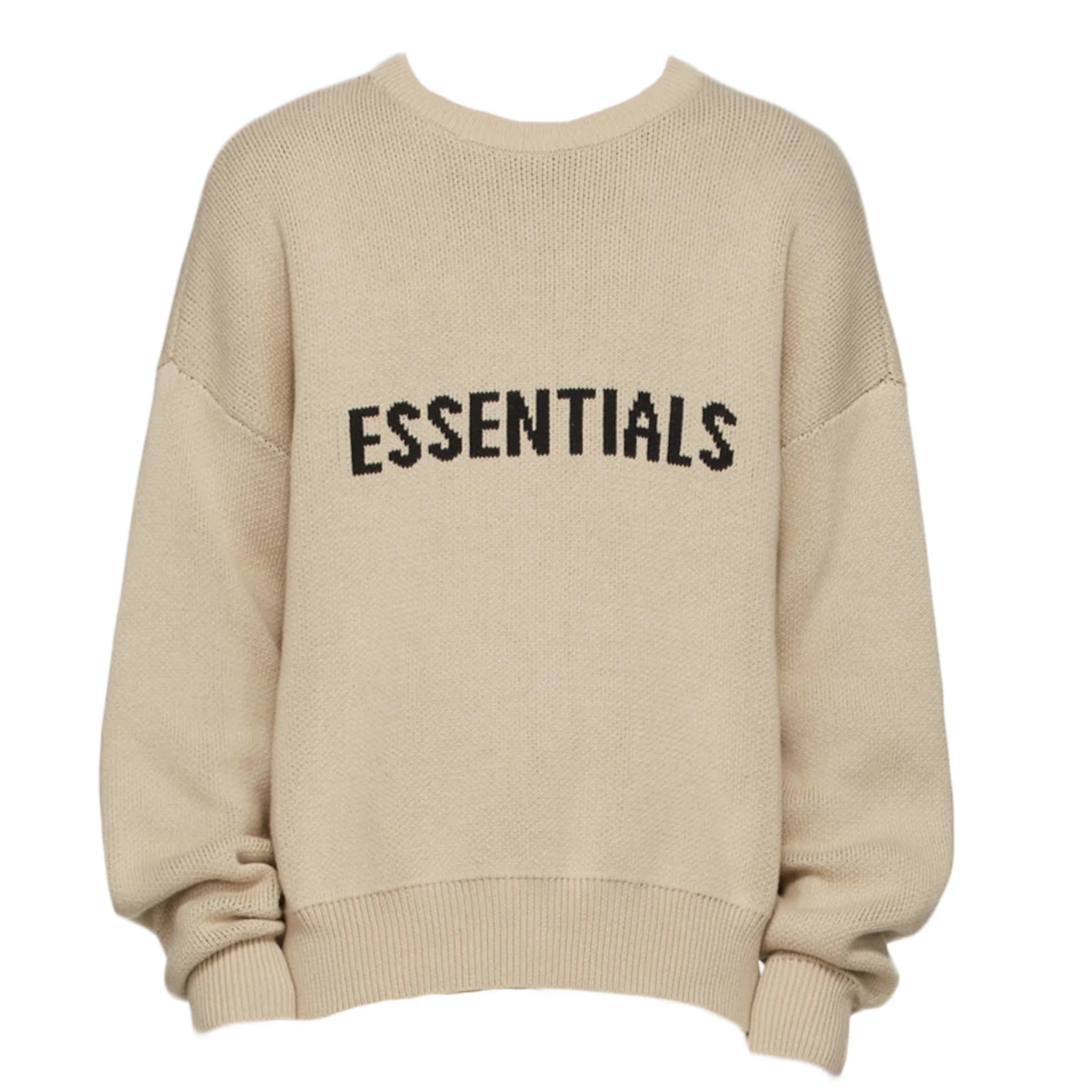 Fear Of God Essentials Knit Pullover Sweater Linen