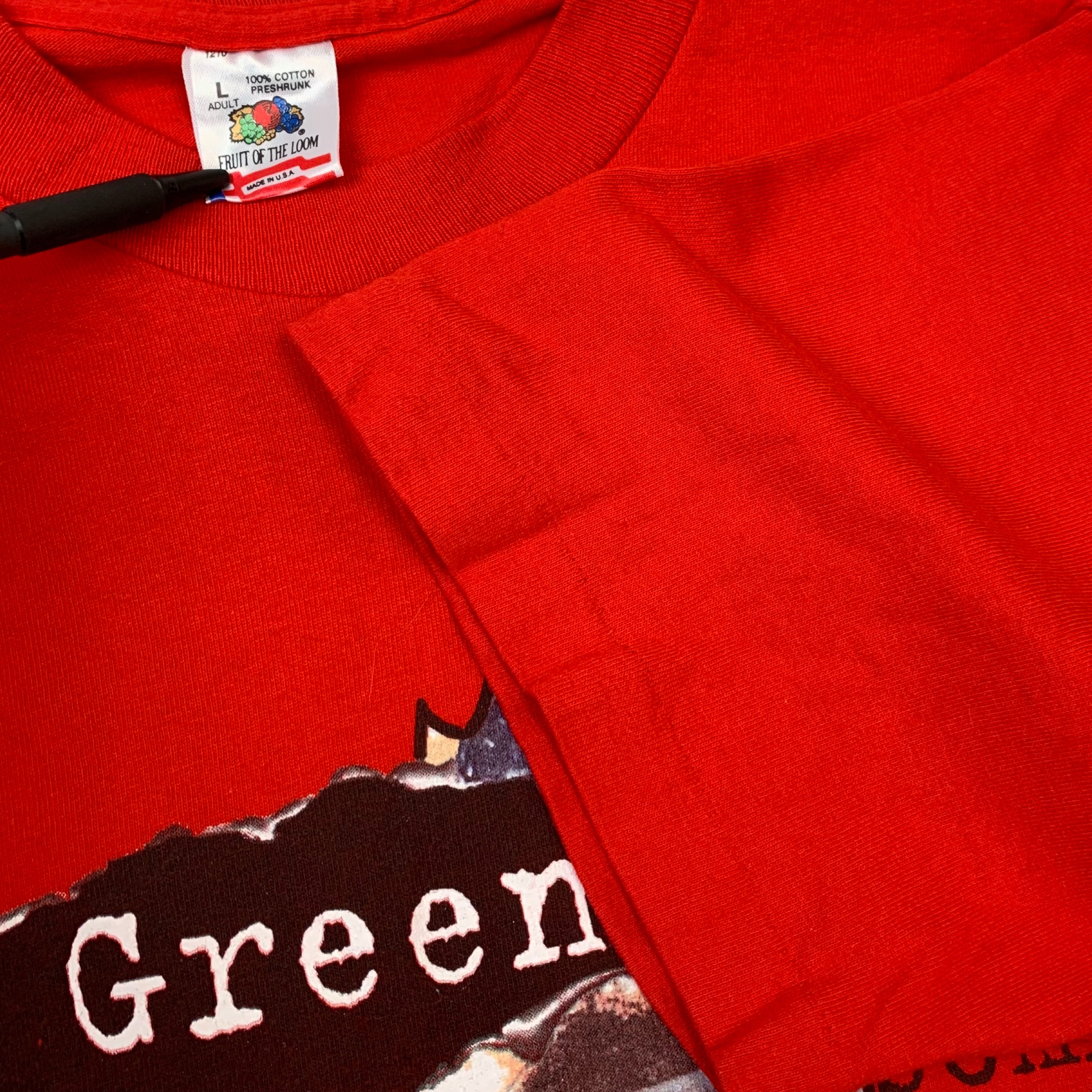 1995 Green Day Insomniac Tour Vintage Shirt - Green Band Shirt