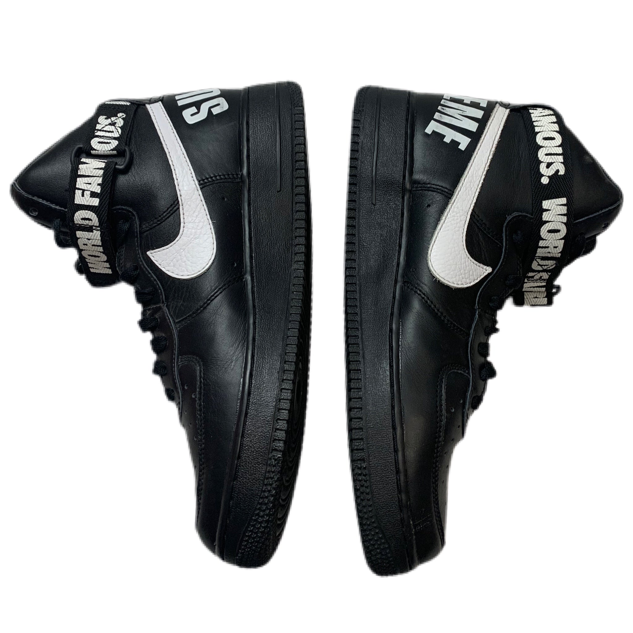 Nike Air Force 1 Supreme World Famous Black (Used)